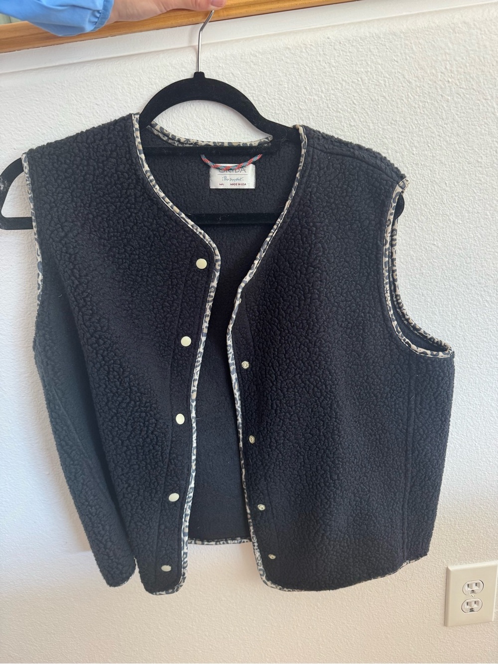 Skida fleece high pile vest